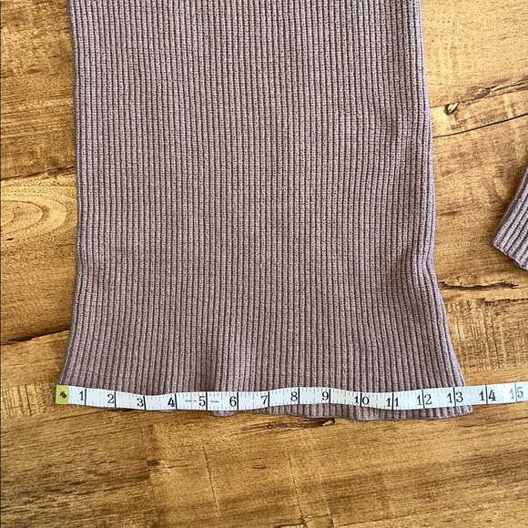 Sincerely Jules Taupe Ribbed Knit Pants - Picture 10 of 11